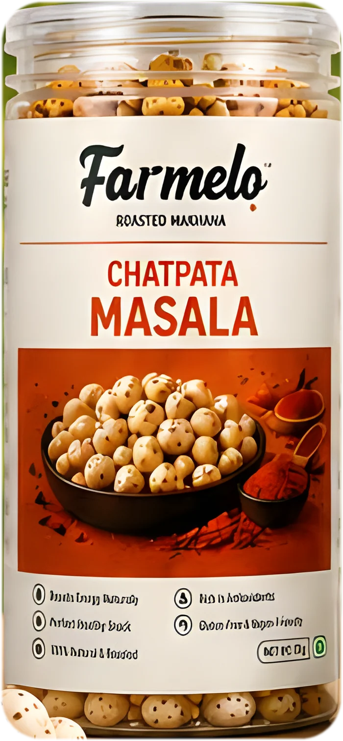 Farmelo Chatpata Masala roasted makhana jar