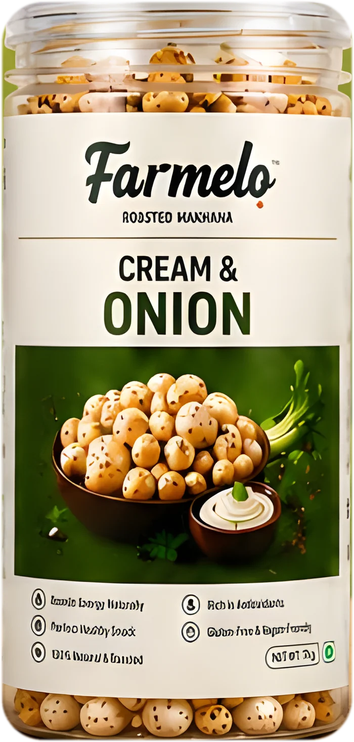 Farmelo Cream & Onion Roasted Makhana